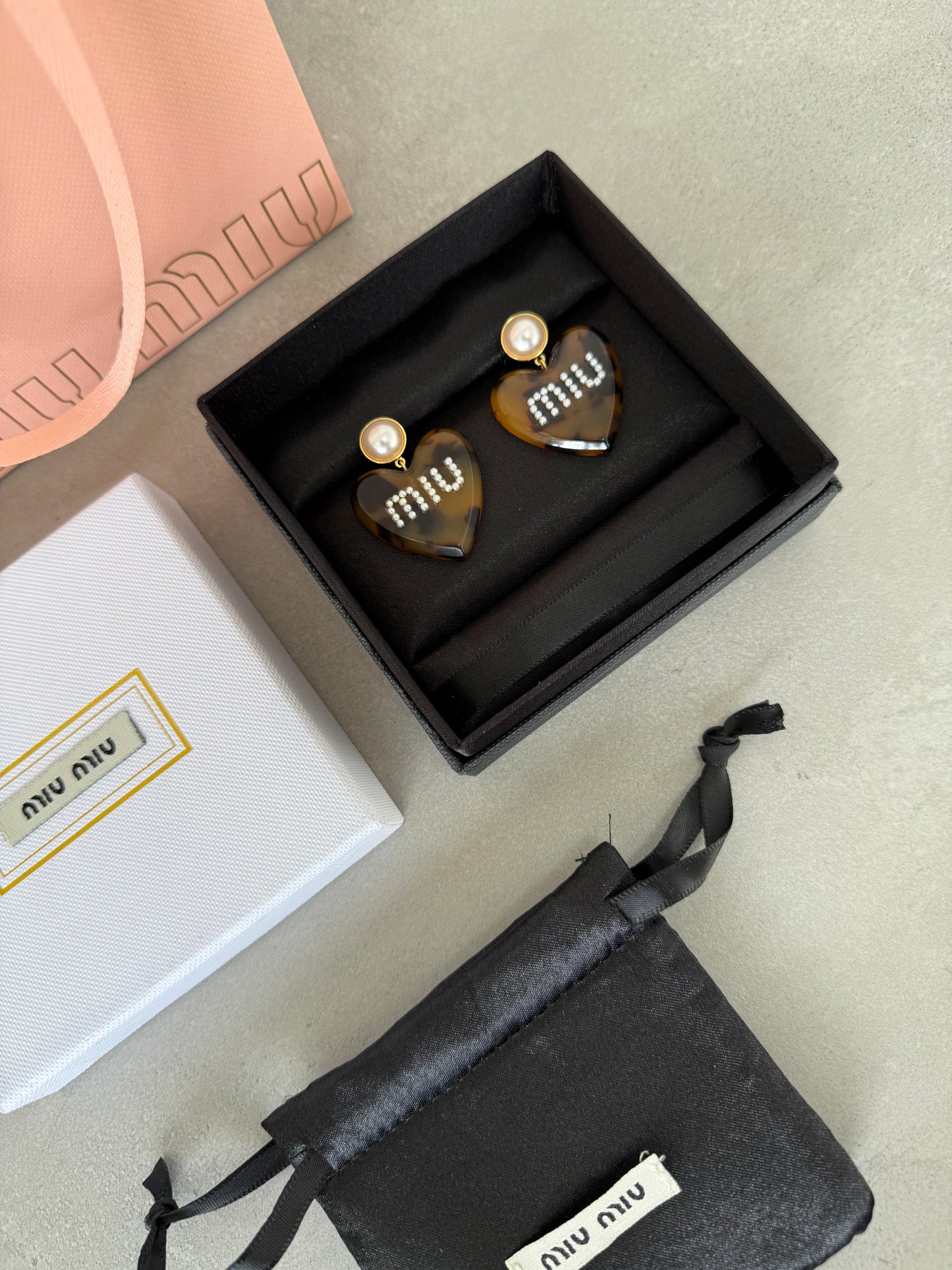 Aretes MM cafés - 5460