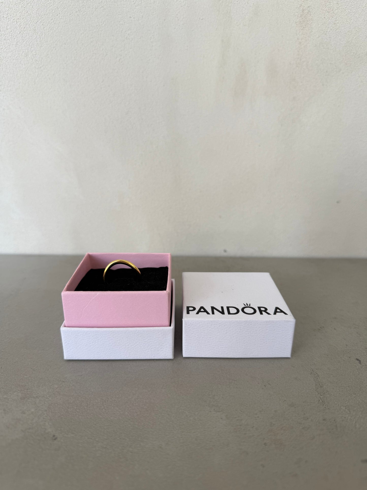Anillo Pandora dorados -5252