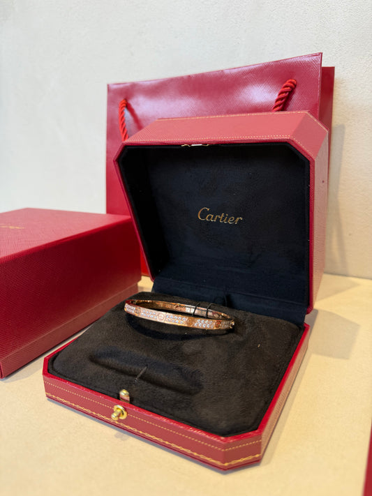 Pulsera CRT rose gold- diamantes