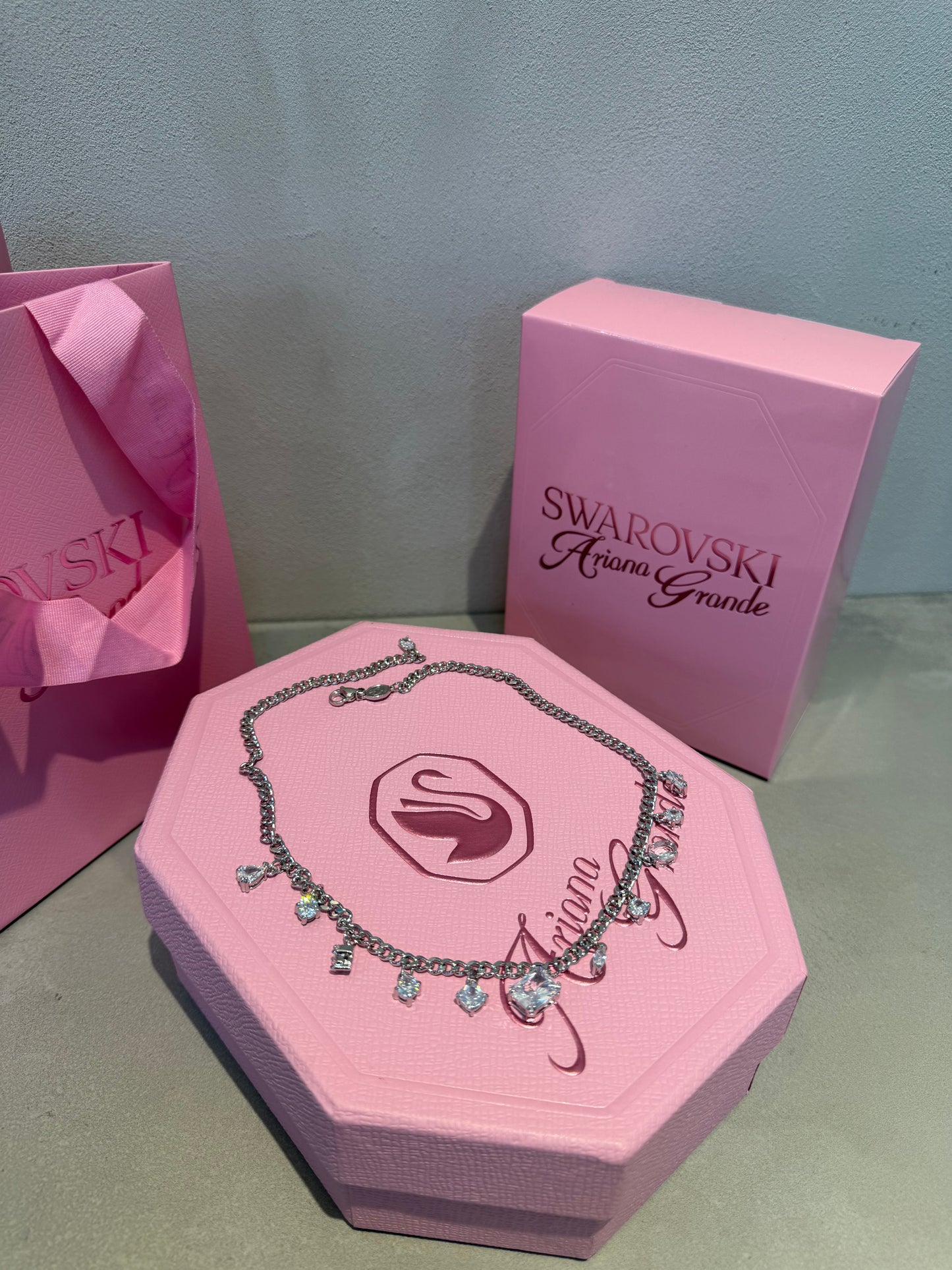 Collar SW plata colgantes 5678