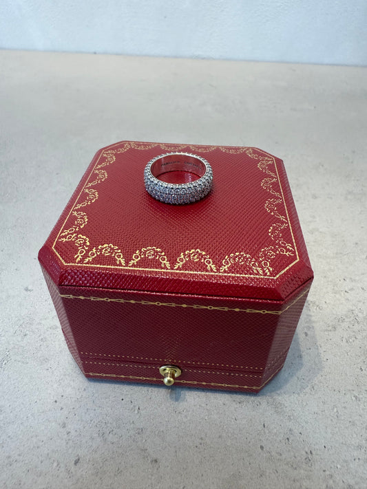 Anillo Pandora zirconias grueso