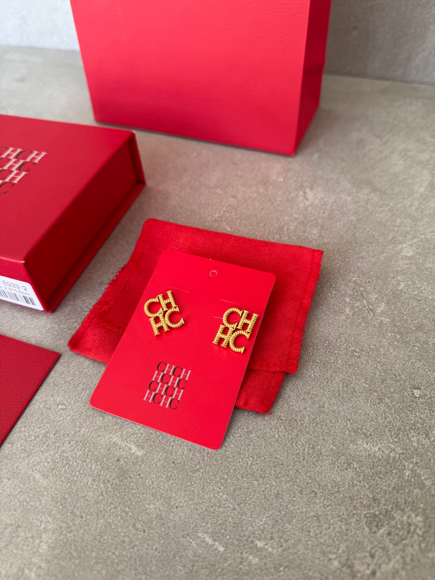 Aretes CH insignia -5487