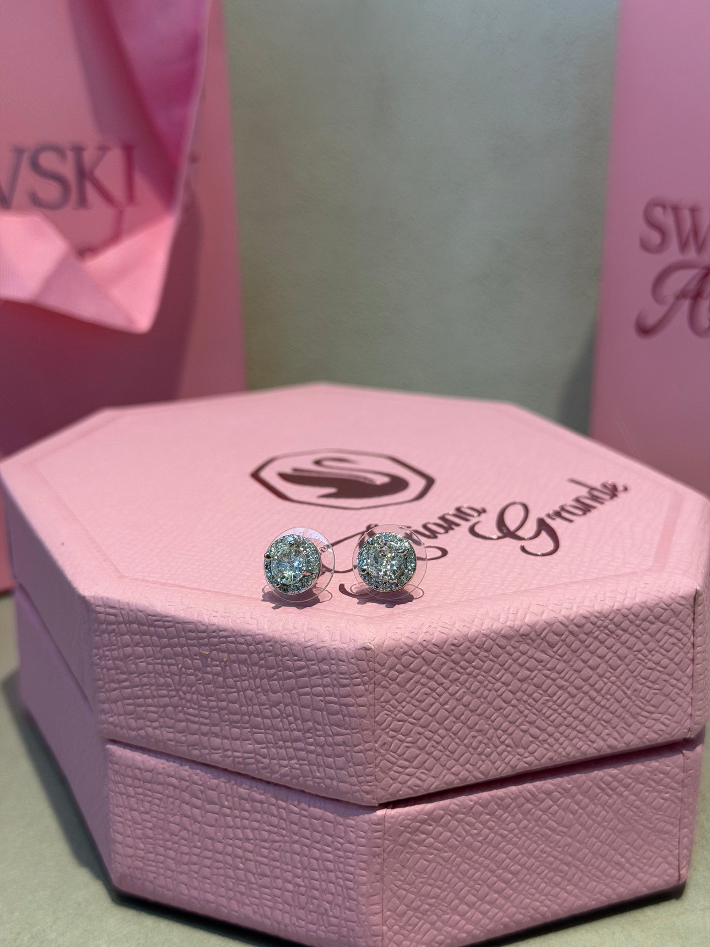 Aretes SW plata circular 5676