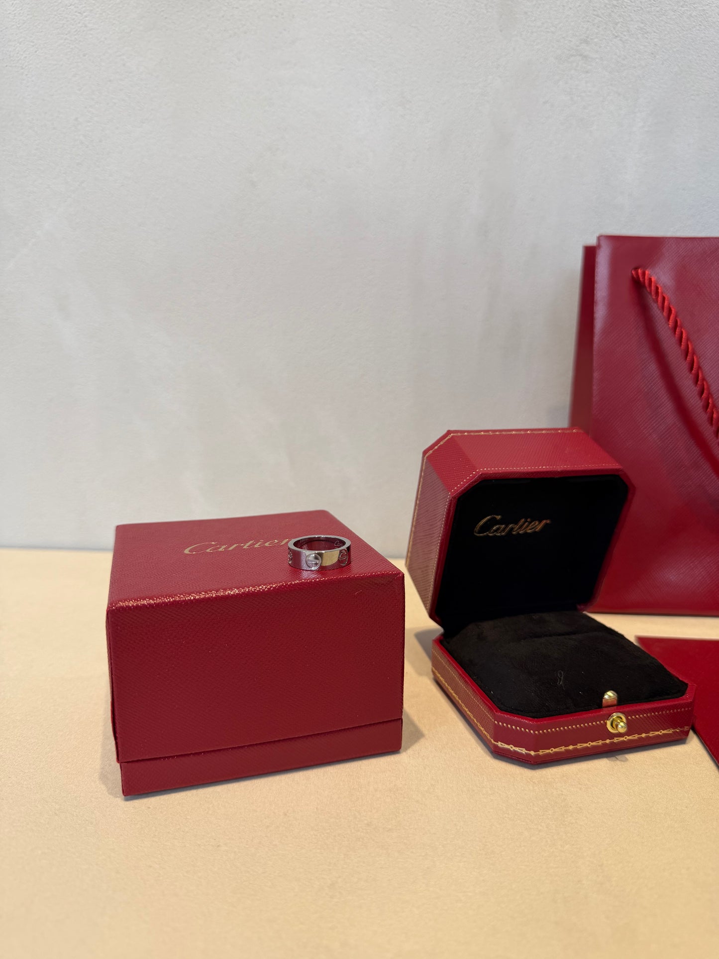 Anillo CRT LOVE RING- Grueso- Silver