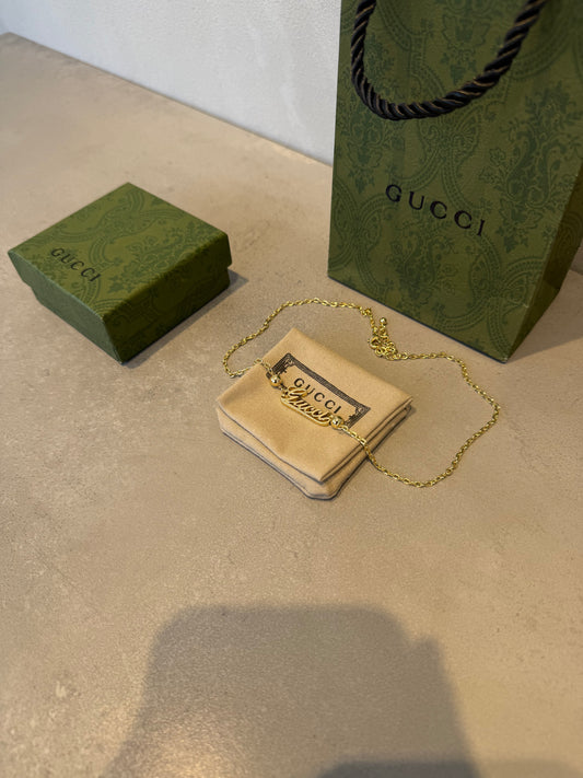 Collar GG  dorado