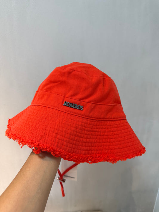 Sombrero Jacquemus rojo -5341