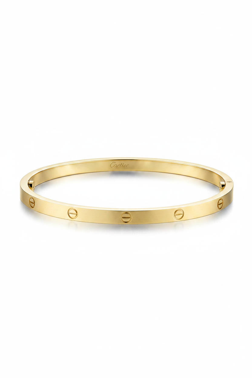 Pulsera CRT LOVE -Delgado- Gold-5149