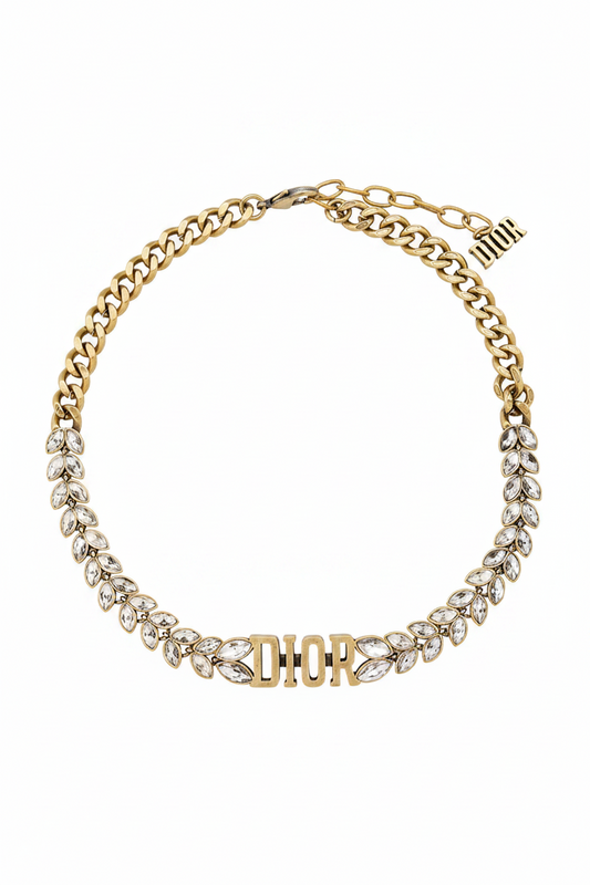 Collar CD Diamantes grande – Brillo y Estilo Iconográfico -5021