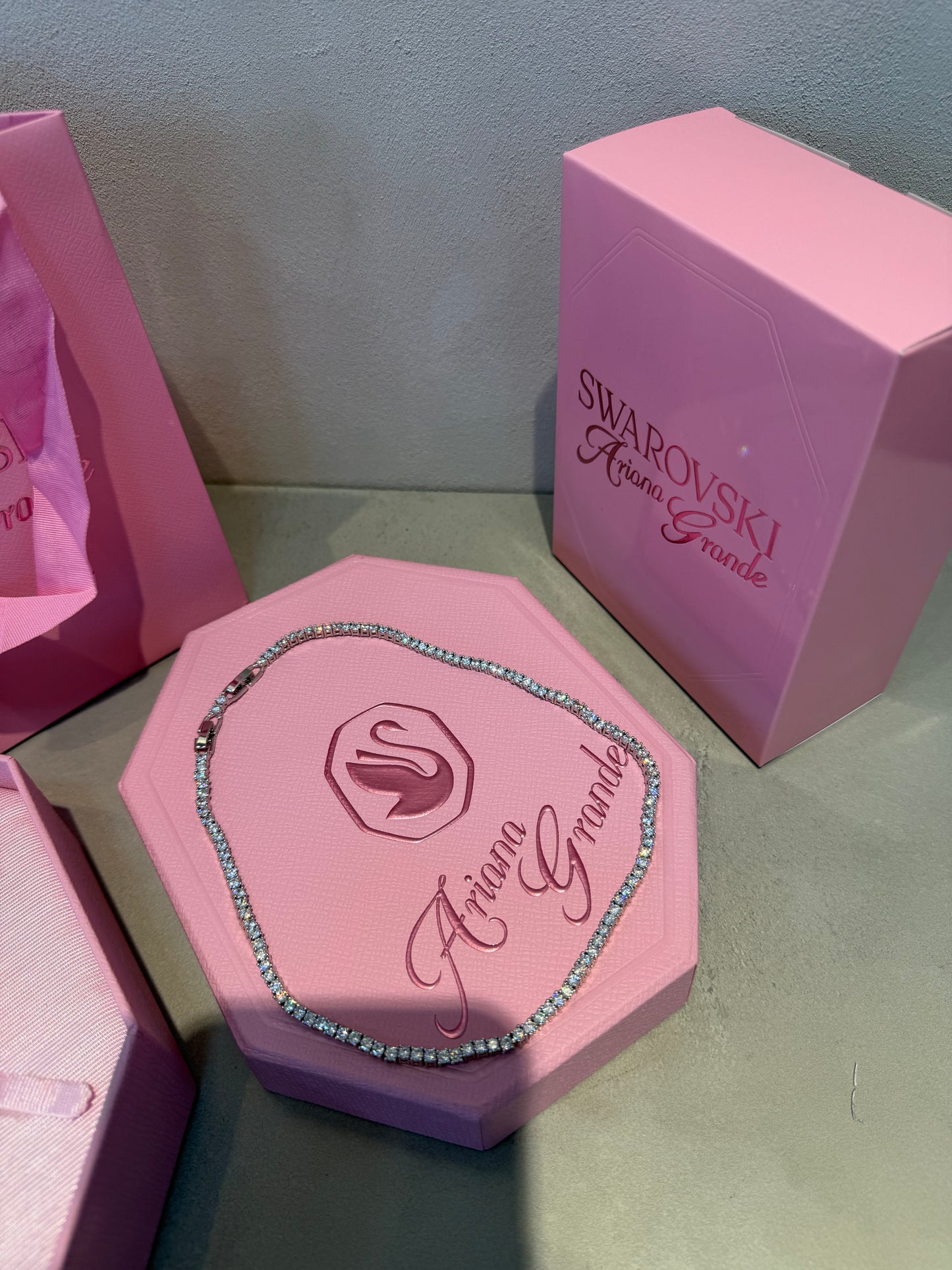 Collar SW plata delgado 5684