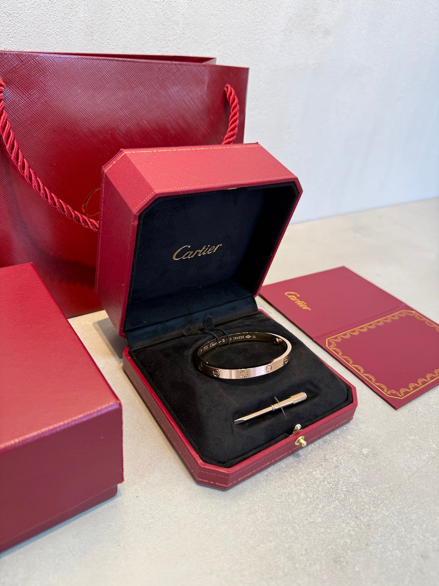 Pulsera CRT LOVE-Gruesa- Rose - 5396