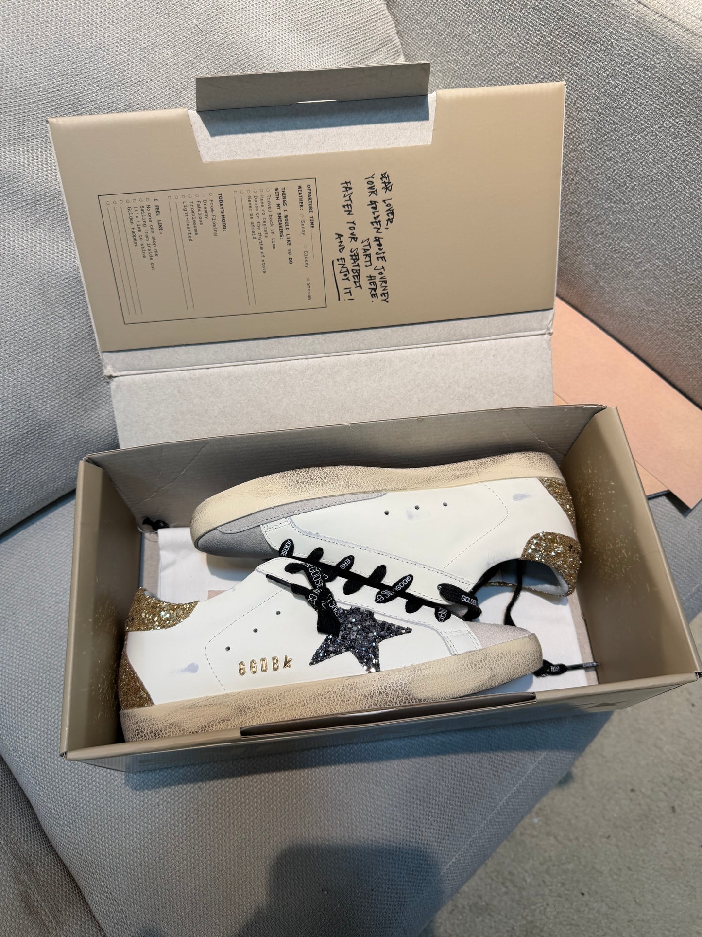 ZPT Golden Goose superstar brillos - 5443