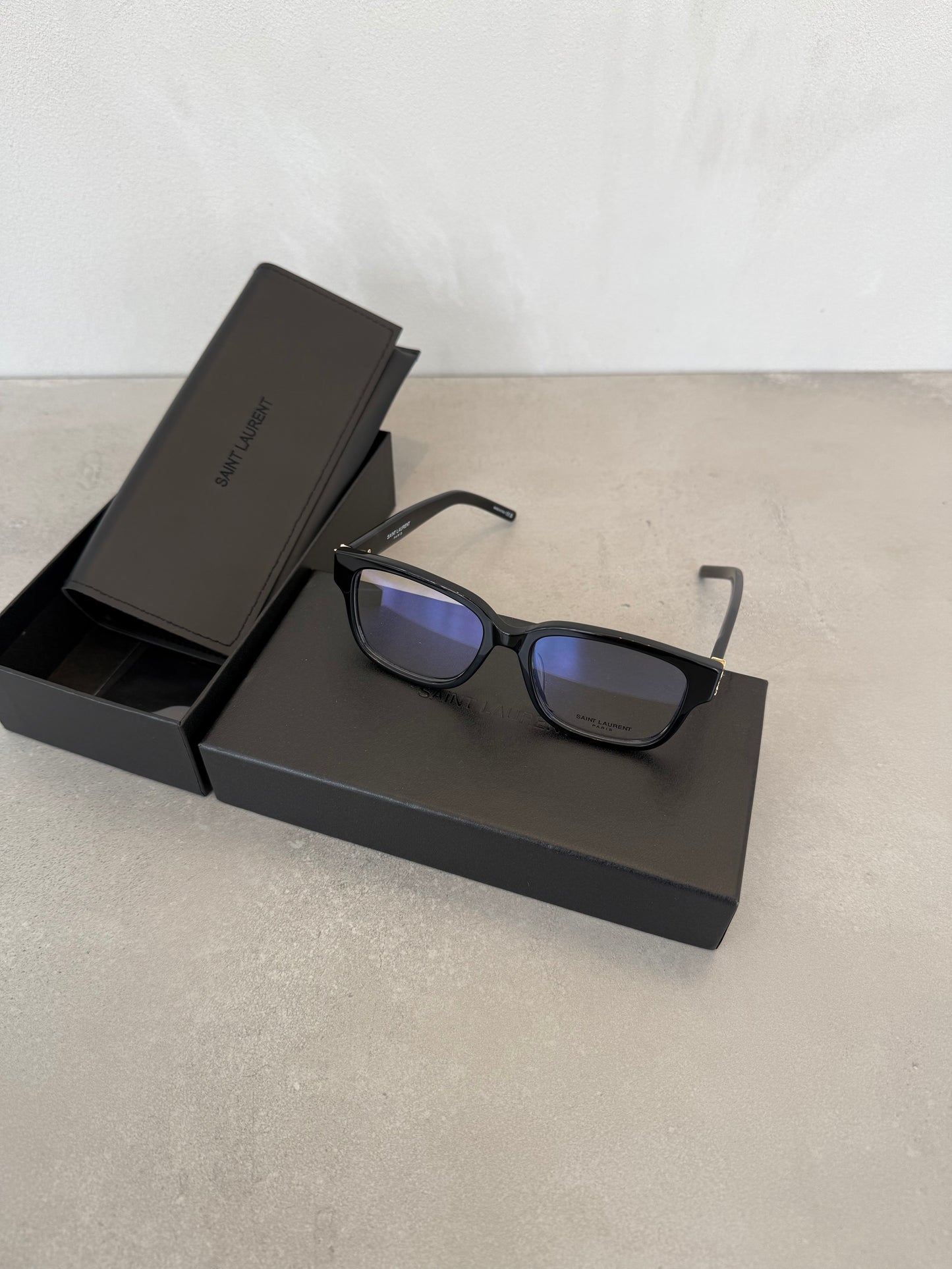 Lentes ópticos YSL negros -5371