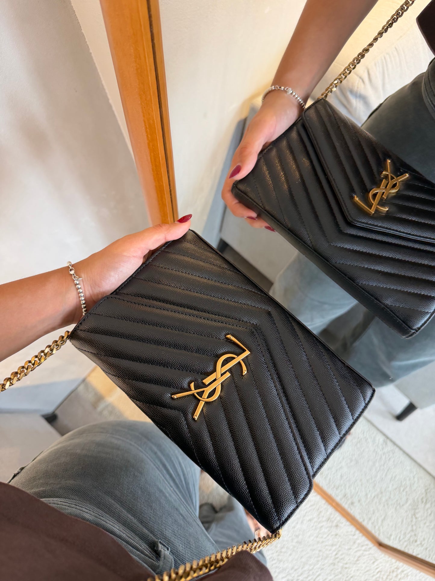 Bolso YSL Negro - 5624