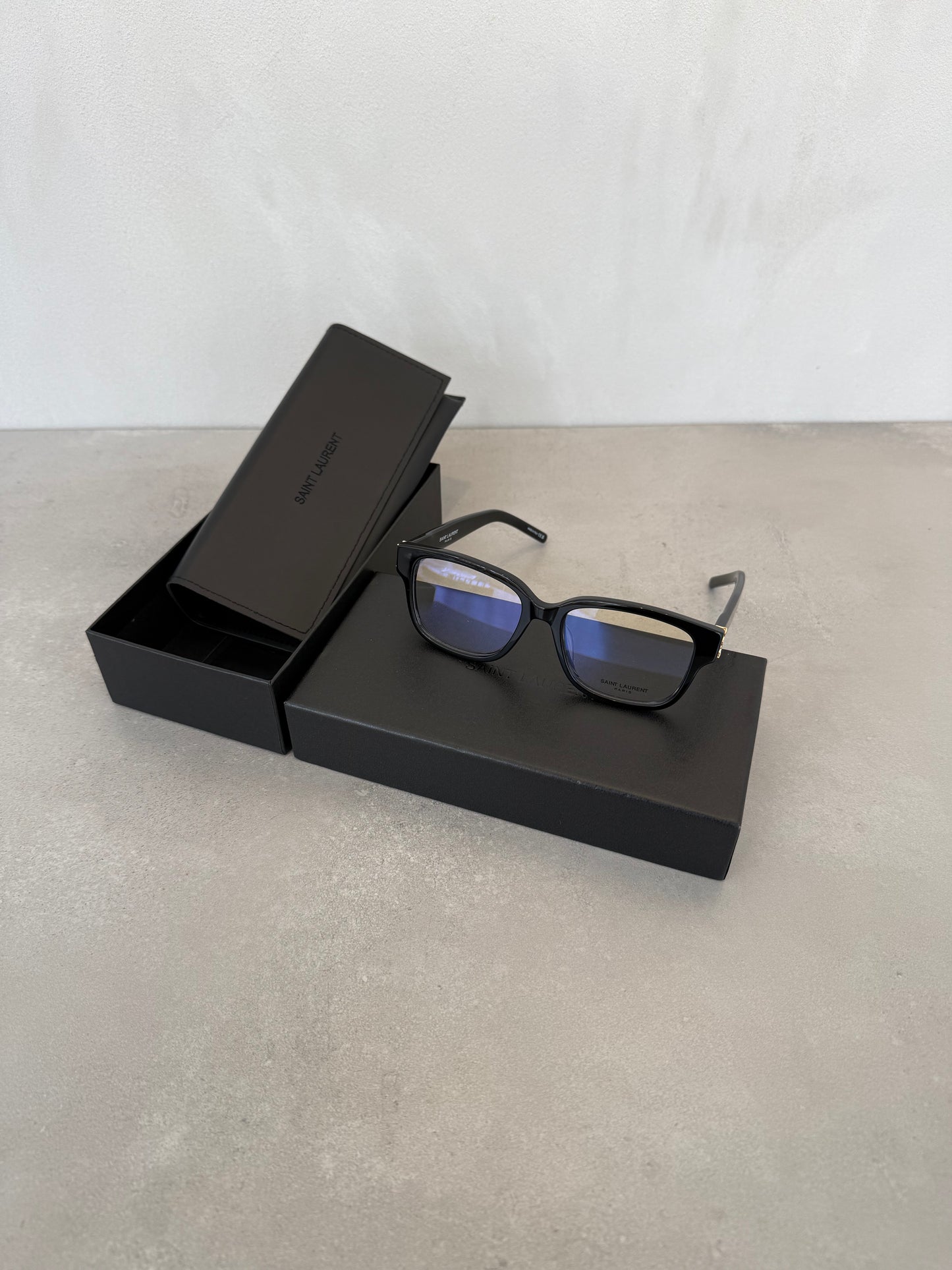 Lentes ópticos YSL negros -5371