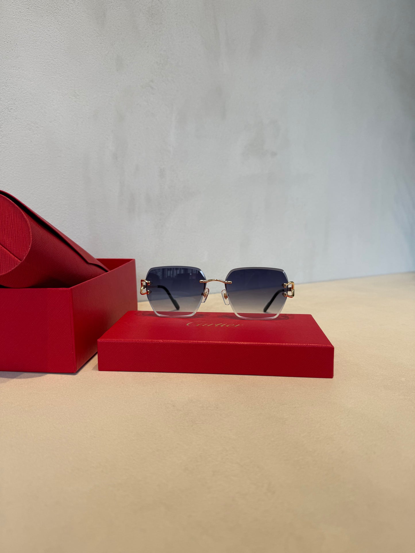 Gafas de Sol CRT Square Blue Gradient - 5002