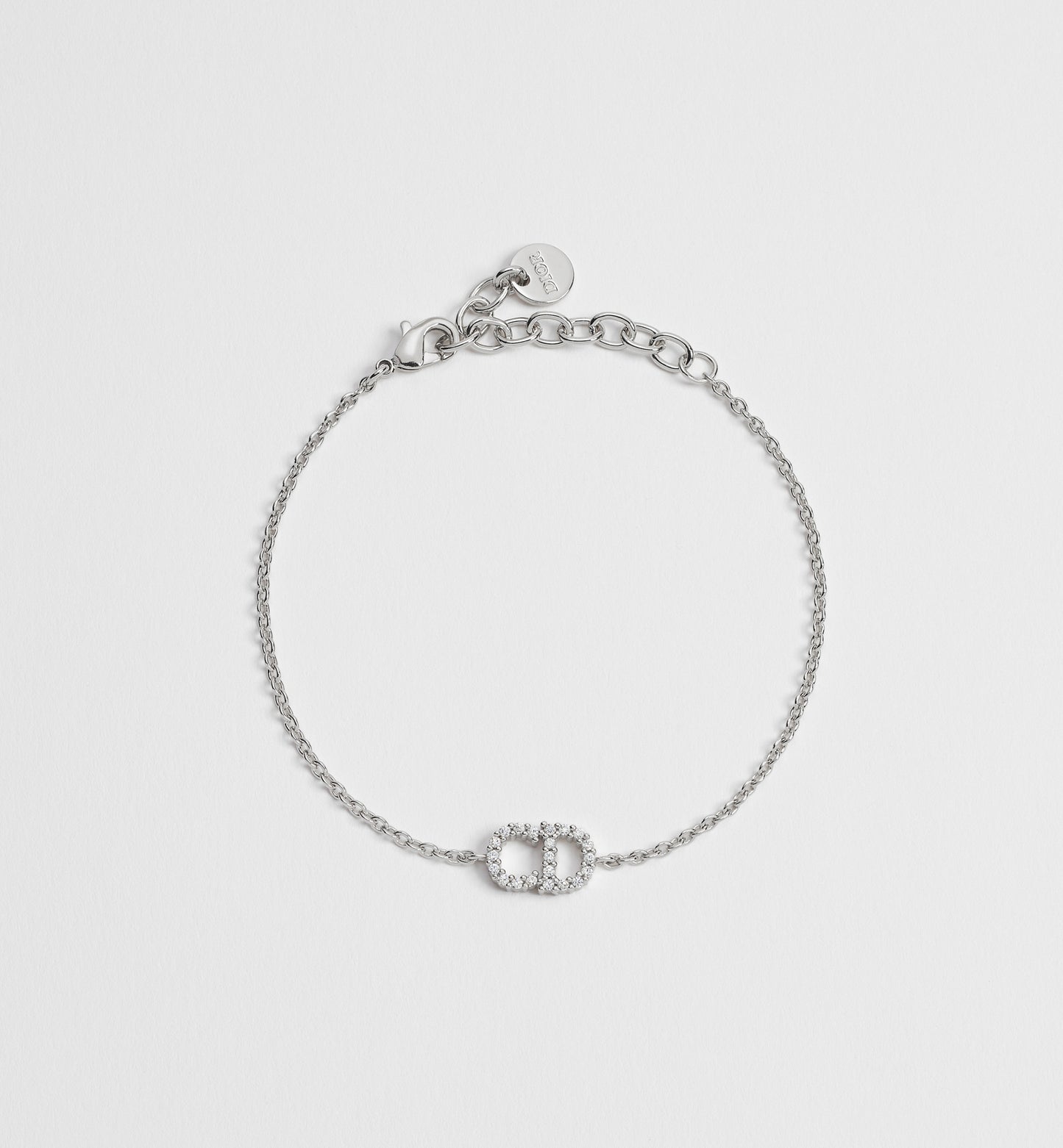 Pulsera CD Plateado – Estilo Moderno y Sutil -5056