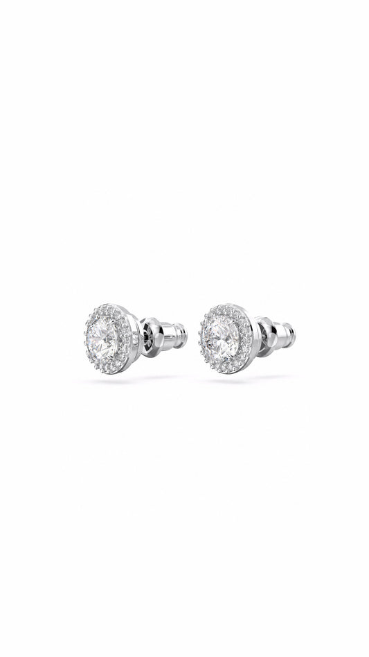 Aretes SW plata circular 5676