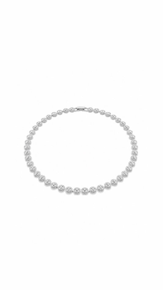 Collar SW plateado -5321