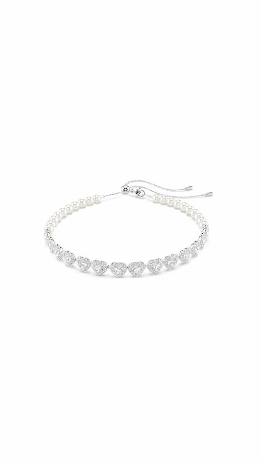 Collar SW Perlas y Corazones - 5427