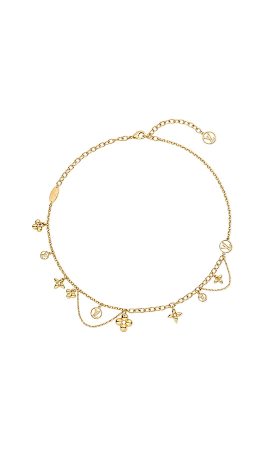 Collar LV flor y estrella  5648