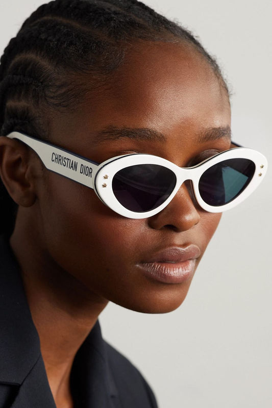Gafas de sol CD blancos -5043
