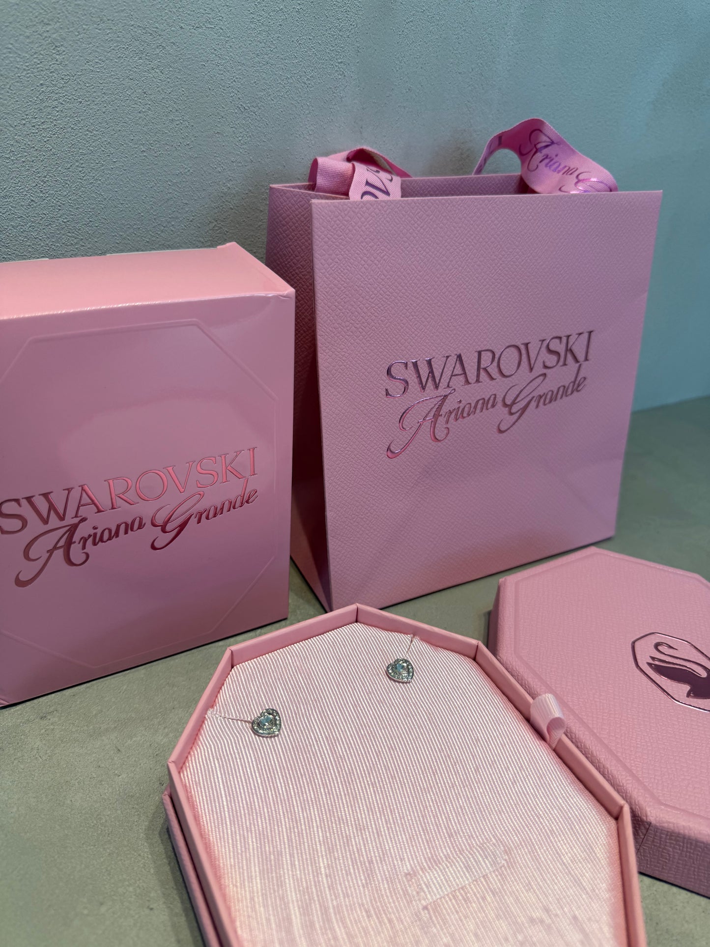 Aretes SW corazón -5317