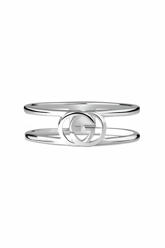 Anillo GG plateado-5214