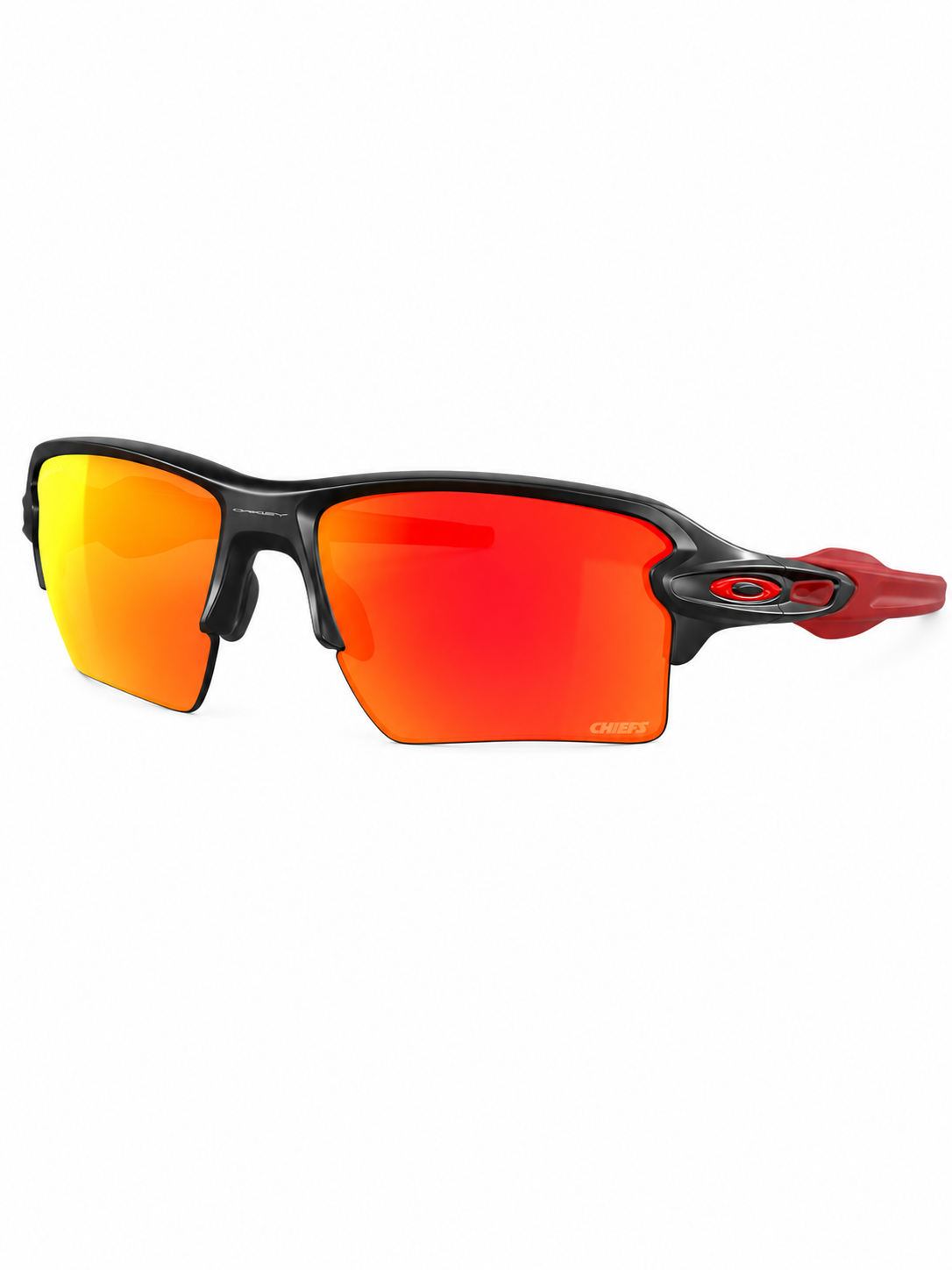 Lentes OAK negro y rojo 7203