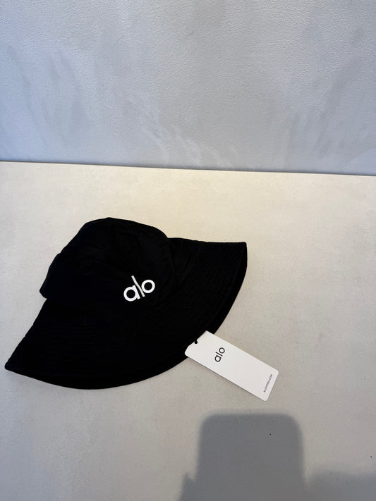 Sombrero Alo negro con letra blanca - 5483