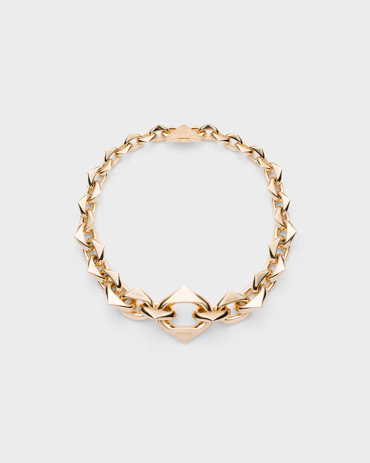 Collar PR dorada -5296