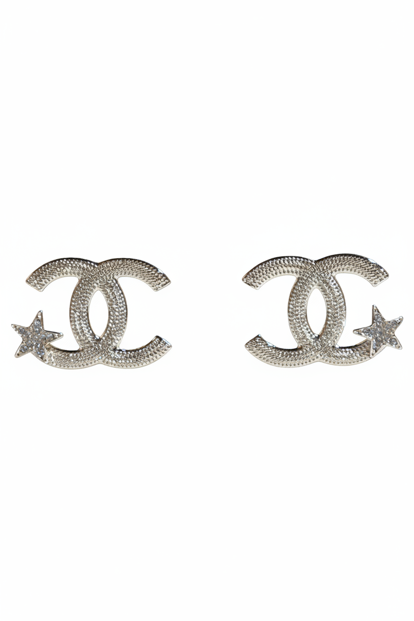 Aretes CC estrella -5088